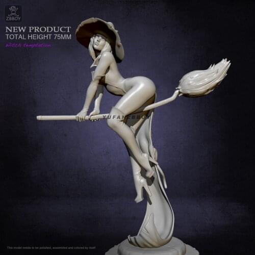 75mm Resin model kits figure colorless and self-assembled TD-2365