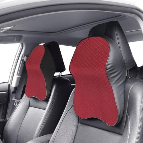 Car Styling Neck Support Holder 3D Memory Foam Adjustable Head Restraint Car Neck Pillow Auto Headrest