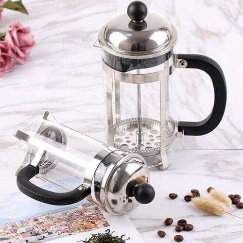 Coffee Pot Method Pressure Pot French Filter Press Pot Heat-resistant Percolator Coffee Maker Glass Tea Pot Filter Cup