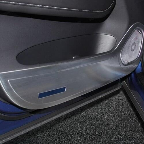 Lsrtw2017 Car Interior Door Cover Anti Kick Panel Protector for Volvo Xc60 2018 2019 2020 2021 Accessories Auto Styling Parts