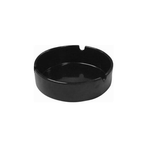 Melamine Ashtray Cigarette Ash Tray Pub Ashtray Plastic Ashtray Outdoor Ashtray Garden Ashtray Black