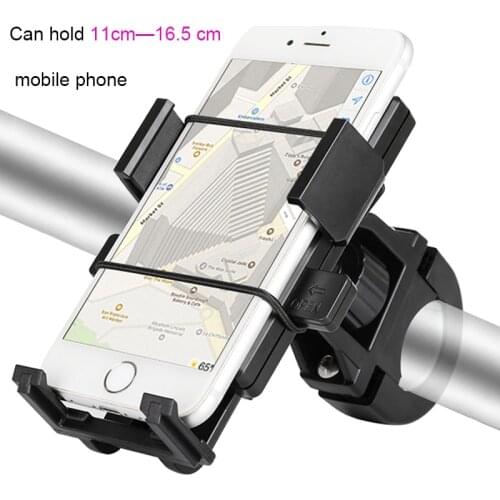 Bicycle Mobile Phone Holder Outdoor Mountain Bike Electric Bike Motorcycle Riding Phone Navigation Bracket Phone Accessories