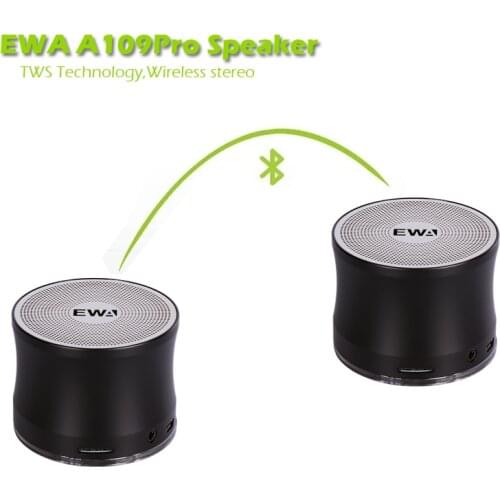 EWa 109Pro Portable Bluetooth Speaker TWS Technology Handfree For Phone Wireless Stereo Speakers MP3 Player
