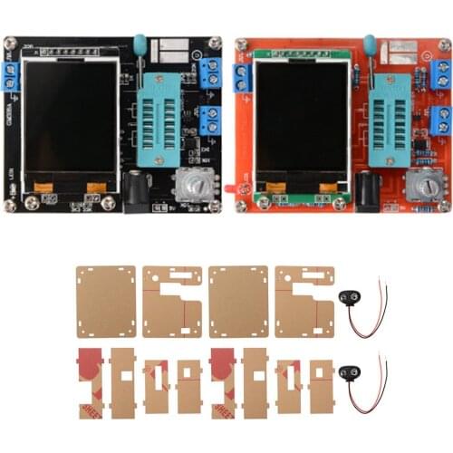 Soldered LCD GM328A Transistor Tester Diode Capacitance Voltage Frequency Meter ESR PWM Square Wave Signal Generator SMT Monitor