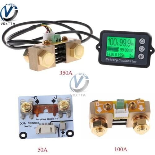 80V 50A 100A 350A TK15 Coulomb Counter Battery Capacity Tester Coulometer Capacity Indicator LiFePo Detector Tester for E-bike