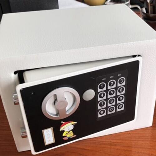 Safe home small password all-steel bedside into closet new anti-theft office safe deposit box