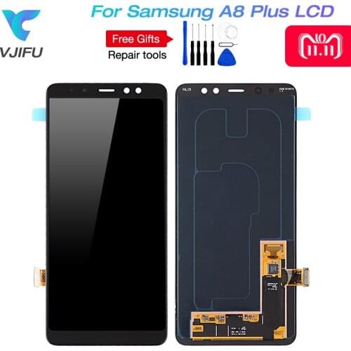 6" LCD Display For Samsung A8 PLUS 2018 A730F A730X Touch Screen Digitizer Assembly For Samsung A730 100% Tested Replacement