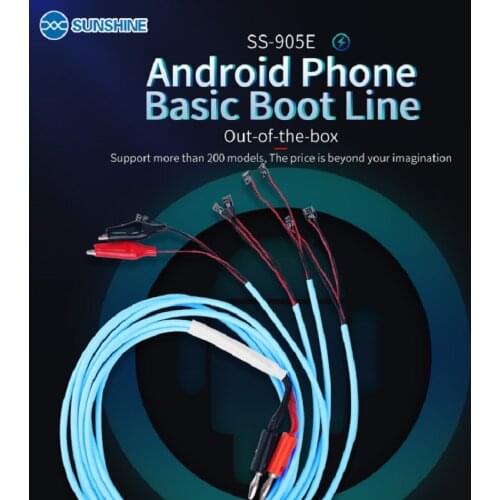 SS-905E Android Phone Power Supply Line Test Cable Boot Control Line for Samsung Huawei Android Xiaomi Phone Power wire Tools