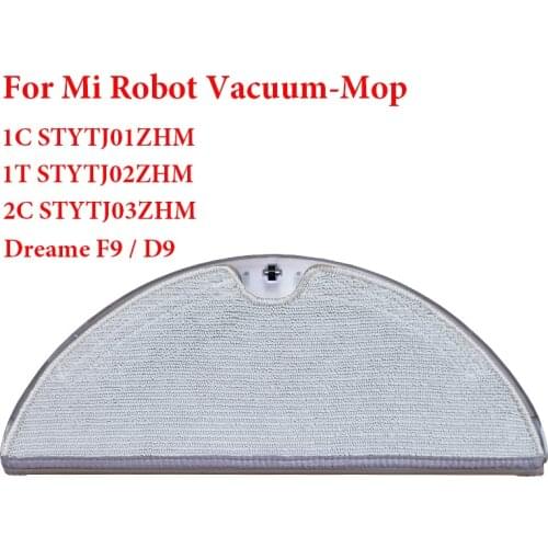 Only For XiaoMi Mijia 1C STYTJ01ZHM Robot Vacuum Cleaner Mop Cloth Parts Mopping Rags Accessories Dry Wet Mop Cleaner Cloth