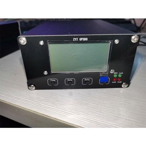 TZT Upgraded version ZYT-GPSDO-2 LCD SYMMETRICOM 10MHz 1PPS OCXO GPS Disciplined Oscillator
