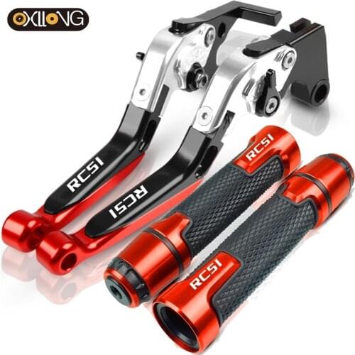 For HONDA RC51 2000 2001 2002 2003 2004 2005 2006 Motorcycle Accessories Extendable Brake Clutch Lever Handlebar Hand Grips ends