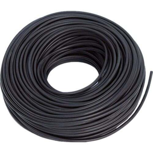 1Meter NBR Nitrile Rubber Sealing Strip Solid Strip Black Solid Round O-Bar Seal Oil Resistance Diameter 2-22mm Cylinder