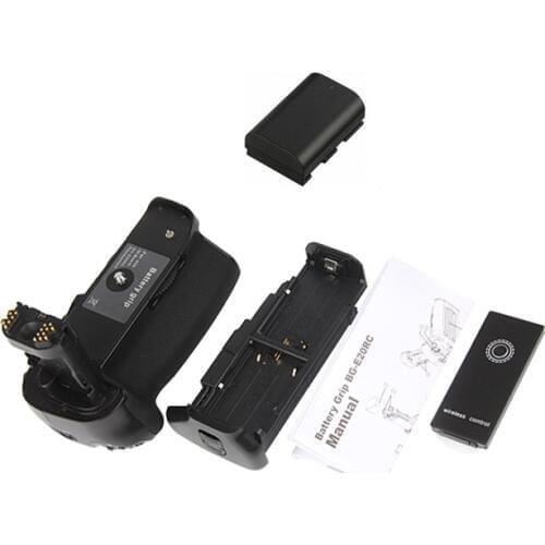 BG-E20 Battery Grip + IR Remote Control + LP-E6, LPE6 Battery for Canon EOS 5D Mark IV 5DIV 5D4 DSLR Camera