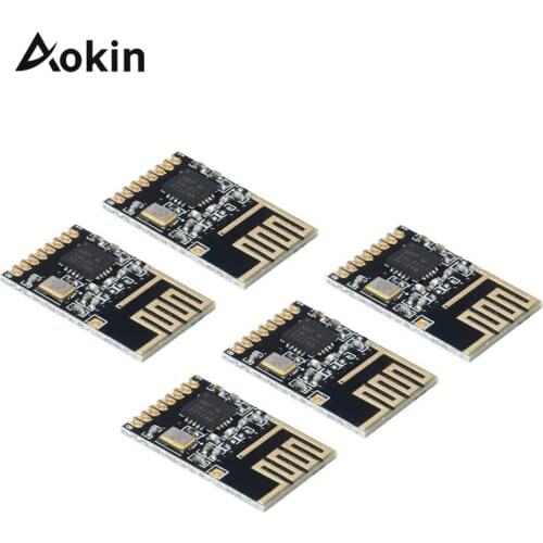 Wireless Transceiver Module Mini NRF24L01 + SMD 1.27MM +2.4G Wireless Transceiver Module for Arduino