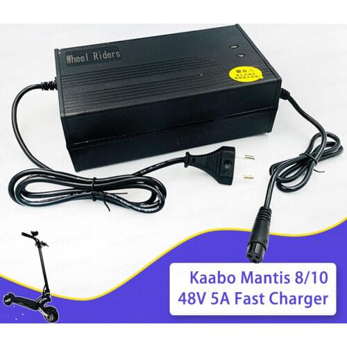 Kaabo Mantis Scooter Fast Charger 48V 5A Quick Mantis8 Mantis10 Charge Parts