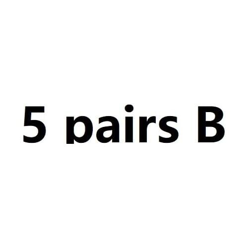 Drop shipping socks 5 pairs B
