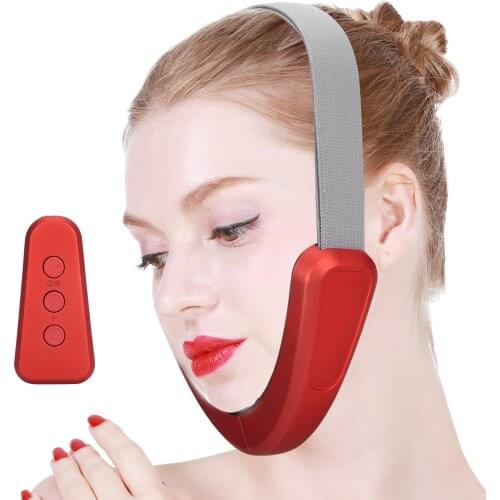 Electric Face Lifting Firming Device V-Face Shaping Slimming Vibration Massager Machine