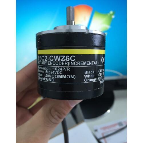 Freeshipping Photoelectric encoder E6C2-CWZ6C 1024P / R does not lose pulse warranty for one year