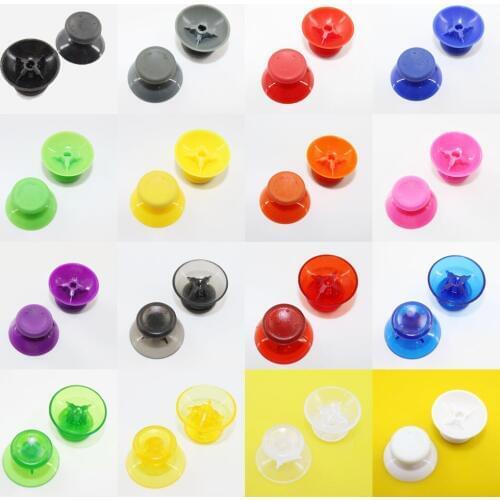 JCD 4pcs Multicolor Analog Thumb Stick Joystick Grip for Microsoft Xbox 360 Controller Mushroom Rubber Cap