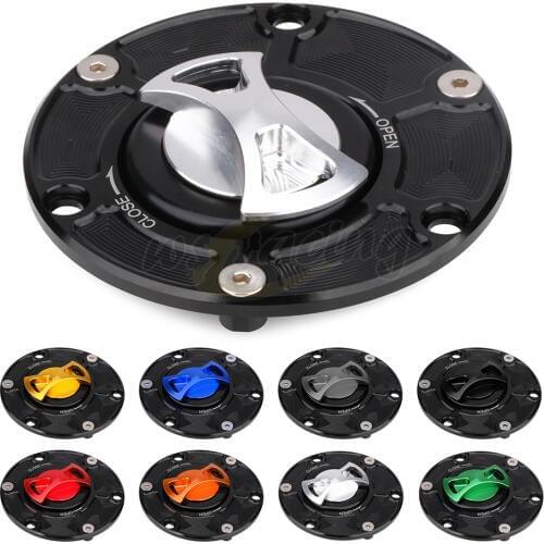 Motorcycle Gas Fuel Tank Cap Cover For Mille RS125 RS250 Tuono 1000 RSV1000 Shiver 750 DAYTONA 675 955I SPRINT RS STREET TRIPLE