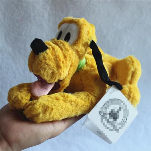 1pcs 25cm=9.8inch Pluto dog Doll Soft Toys Stuffed Animals Toys For Children Mickey Minnie For Birthday kids Gifts