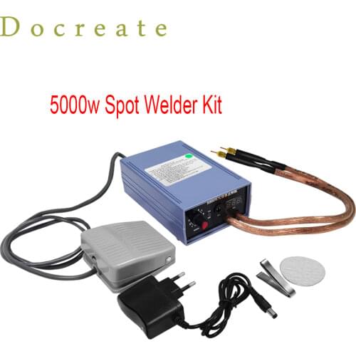 5000W Mini Spot Welder Kit DIY 18650 Battery Pack Welding Tools Portable Spot Welding Machine Pen For 0.2MM Nickel Strip