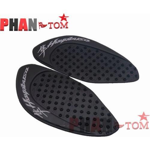 Motorcycle Black 3M Tank Traction Pad Side Gas Knee Grip Protector Anti Slip Sticker For Suzuki GSXR1300 GSXR 1300 2008-2016