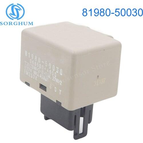 New 81980-50030 8-Pin Electronic Flasher Relay For Toyota Lexus LED Bulb