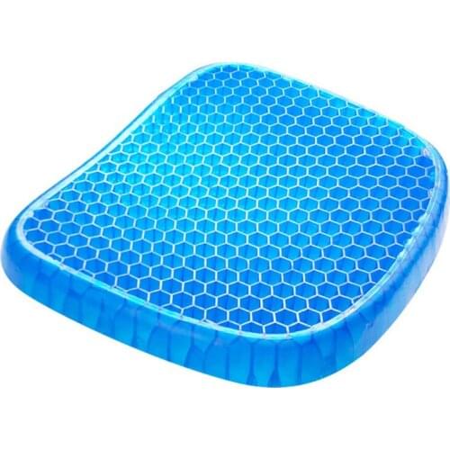 Ice pad gel cushion non-slip soft and comfortable outdoor massage office chair cushion carpet