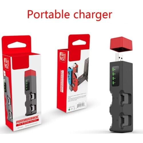 Portable USB Hub Wireless Charger Four Charging Station for NS Switch