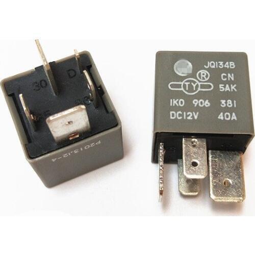 458 CAR 12V relay headlight air conditioning fan Fuel pump Following relay458 /IKO 906 381 DC12V 40A 12VDC 12V 4PIN