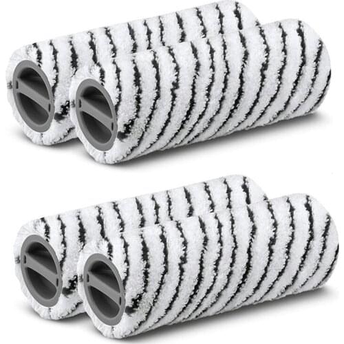 Replacement Microfiber Roller Brush Suitable for Karcher FC3 FC5 Floor Cleaner Parts Accessories