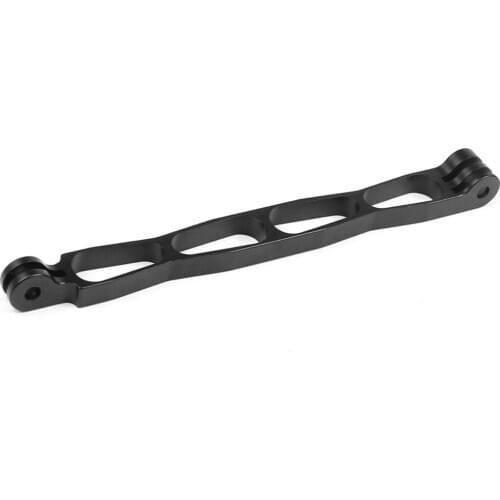 Feichao 18cm Aluminium Alloy Hollow Helmet Extension Arm Pole for Insta360 One R X for Gopro Hero 9 8 7 6 5