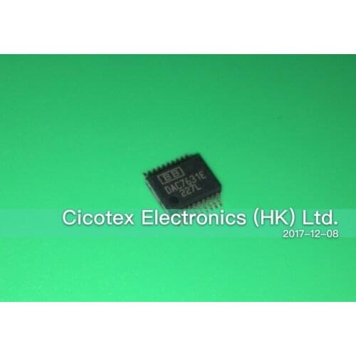 2pcs/lot DAC7631E SSOP20 IC 16BIT LP 2.5MW D-A 20-SSOP