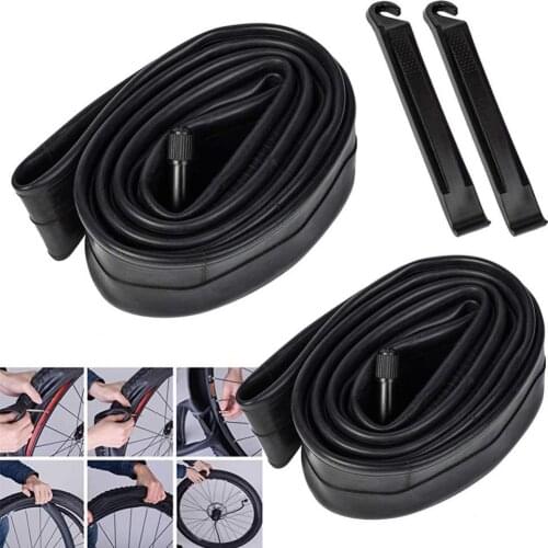 2Pcs Bicycle Inner Tube 12 14 16 18 20 22 24 26 Inch Tire Durable For Mountain Bike Cycling Outoor