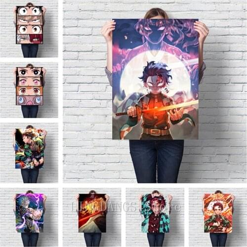 5d Diy Diamond Painting Demon Slayer Kimetsu No Yaiba Tanjirou Nezuko Anime Diamond Mosaic Embroidery Cross Stitch Home Decor