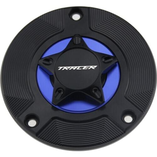 Motorcycle Aluminum Fuel Gas Caps Tank Cap Cover With Rapid Locking For YAMAHA Tracer 900/GT Tracer900 GT 2018 2019 MT07 MT09