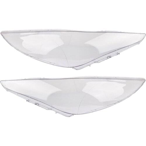 Car Front Lamp Shade Headlight Mask Headlights Shell Lampshade Cover for Hyundai Sonata 2011-2014