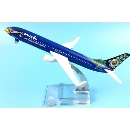 FREE SHIPPING 16CM 737 NOKAIR AIRWAYS METAL ALLOY MODEL PLANE AIRCRAFT MODEL TOY AIRPLANE BIRTHDAY GIFT