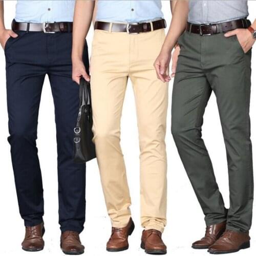 Men Suit Pants men casual office trousers formal pants for men wedding party dress social trousers pantalones hombre