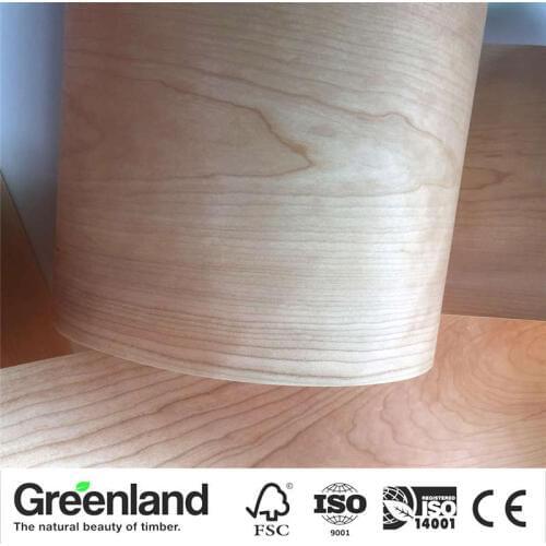 Cherry(C.C) Wood Veneers DIY Furniture Natural Material bedroom chair table Skin size 250x20 cm table Veneer Flooring