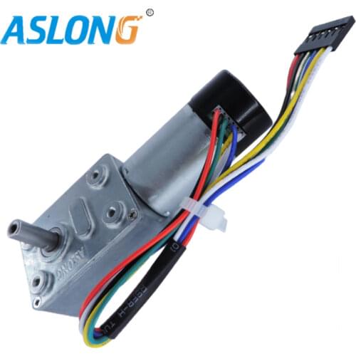 Dc Motor 6V 12V Turbo Worm With Encoder Speed Reduction Geared Motors High Torque Low Noise Long Life Variable Speed Bldc Motor