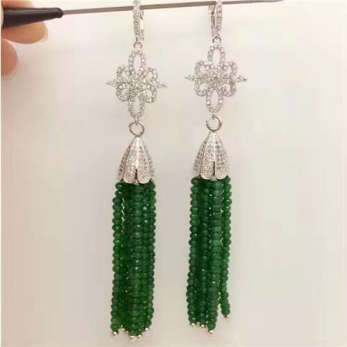 Серьги с камнями FPPJ China At AliExpress