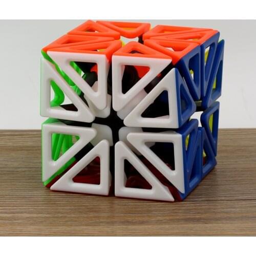 Puzzle Magic Cube Fangshi fs limCube 2x2x2 Venom magic cube puzzle strange shape wisdom professional educational Logic game gift