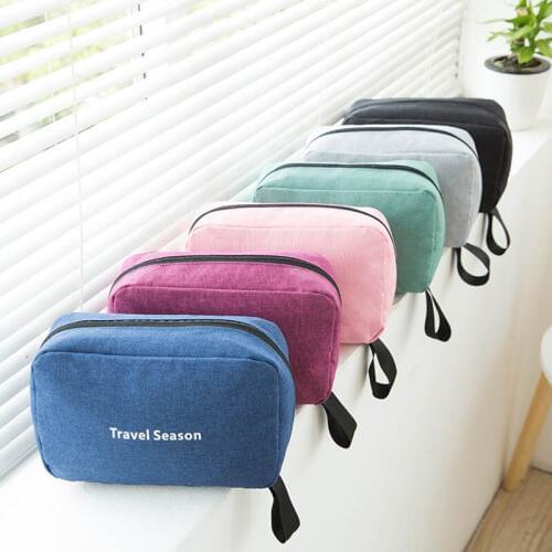 Fashion Travel Storage Bag Hanging Cosmetic Bags Waterproof Sundries Case High Capacity Wall Mounted Portable Multifunctional