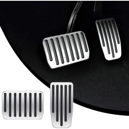 Foot Pedal Accelerator for Tesla Model 3/Y Accessories Gas Fuel Brake Pedal Rest Pedal Pads Cover Aluminum Alloy Car Styling