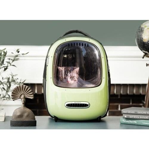GY Fresh Air Cat Bag Portable Space Capsule Medium Large Capacity Backpack Pet Bag Small Body Dog/Cat Backpack