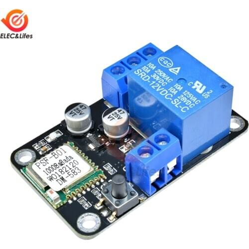 ESP8285 DC 12V Time Delay Relay Module WiFi Self-lock Wireless Smart Switch eWelink APP Control Relay module for Google home