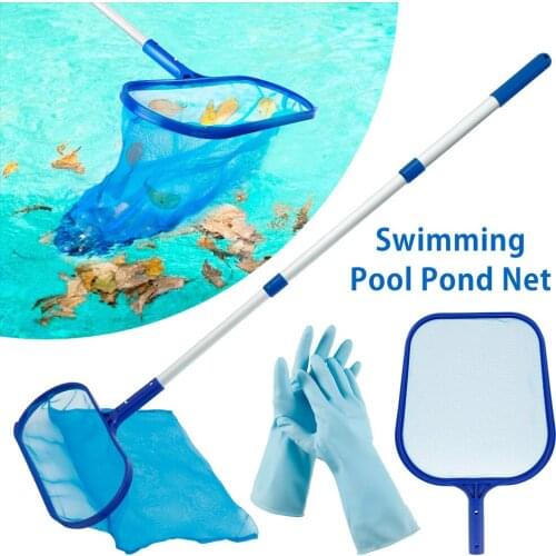 Pool Cleaning Net Professional Tool Salvage Net Mesh Pool Skimmer Leaf Catcher Bag Home Outdoor Swimming Pool Cleaner Accessory
