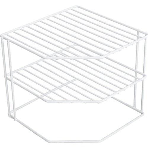 Corner Layered Desktop Shelf, Office Desk, Triple-cornered Bedroom Dormitory Cosmetic Storage